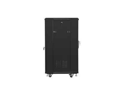 Lanberg rack cabinet 19" free-standing 22U/600x600 (flat pack) black