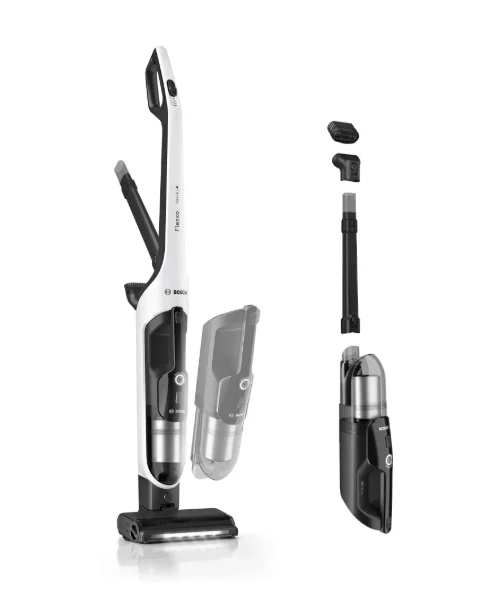 Вертикална прахосмукачка BOSCH – BHH4WM28 Flexxo, 25.2V, бяла