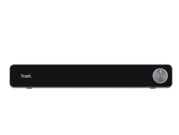 Тонколона Trust Arys USB Soundbar, 12W, 2 говорителя, 3.5mm, USB, Черна