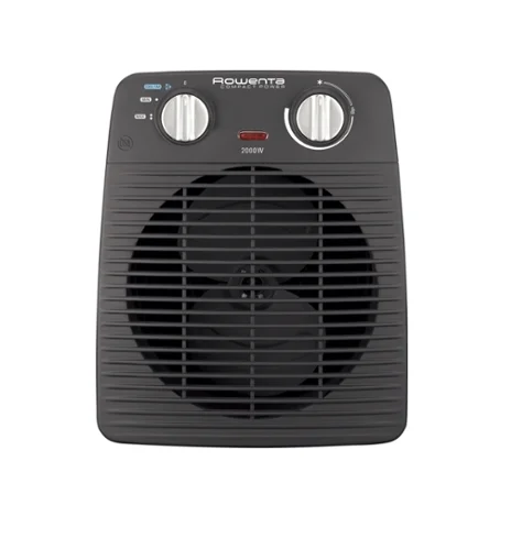 Отоплителна печка Rowenta SO2210F0, 2000W, 2 степени, охлаждащ вентилатор, термостат, 59 dB, сив/черен