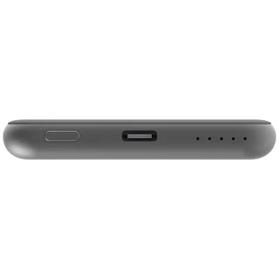 Външна батерия Verbatim MCP-5GY 5000mAh USB-C PD 20W / Магнитно безжично зареждане 15W Сива