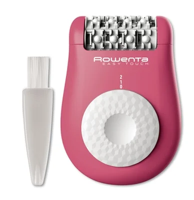 Rowenta EP1110F1, Easy Touch NEON Pink, compact, 2 speeds, cleaning brush, beginner attachment