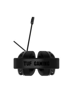 Геймърски слушалки ASUS TUF Gaming H3, жични, 7.1 Surround Sound, 50mm драйвери, микрофон Discord сертифициран, 3.5mm, черни