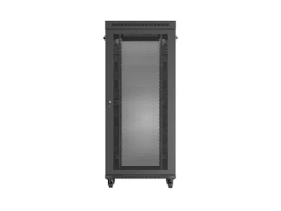 Lanberg rack cabinet 19" free-standing 37U/600X800 (FLAT PACK) with mesh door LCD black
