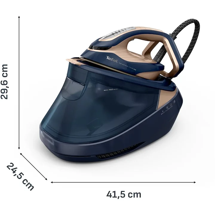 Tefal GV9910E0 Pro Express Vision Max, color Blue Dune