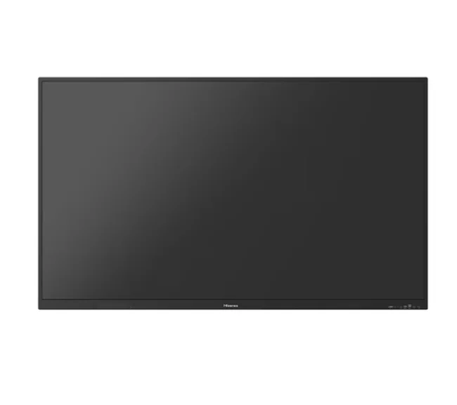 Hisense IDB 75 4K",  400 nit, 5000:1, 6.5ms, 60Hz, w/o camera, Tempered glass, anti-glare, Android 14, Google Integration, OPS slot, 40 touch points, Dolby Atmos, wall mount bracket, VESA 800x400