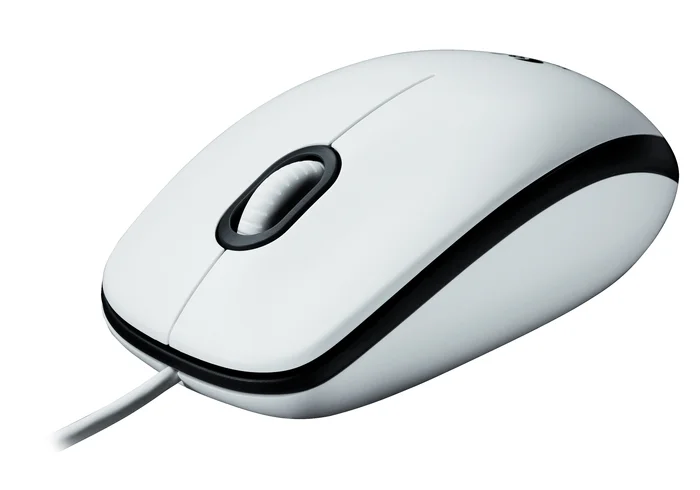 Logitech Mouse M100 White