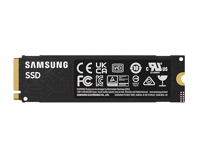 Samsung SSD 990 EVO Plus 2TB PCIe 4.0 NVMe 2.0 M.2 V-NAND 3-bit MLC, 256-bit Encryption, Read 7150 MB/s Write 6300 MB/s