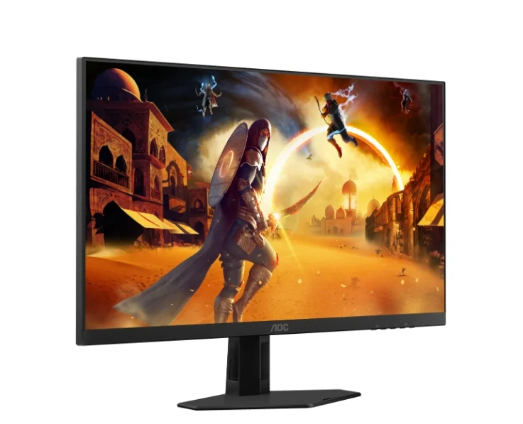 AOC 24G4ZR, 23.8" Fast IPS WLED, 1920x1080@260Hz (OC, Native 240Hz), 1ms GtG, 0.3ms MPRT, 300cd m/2, 1000:1, Adaptive Sync, FlickerFree, Anti Blue Light, Tilt, Height Adjust, Pivot, Swivel, 2xHDMI, DP
