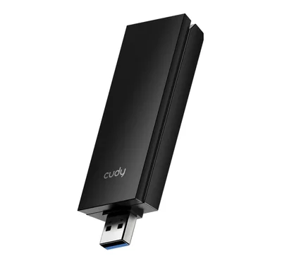 Безжичен адаптер CUDY – WU6500, Tri-Band Wi-Fi 7 BE6500, USB 3.0
