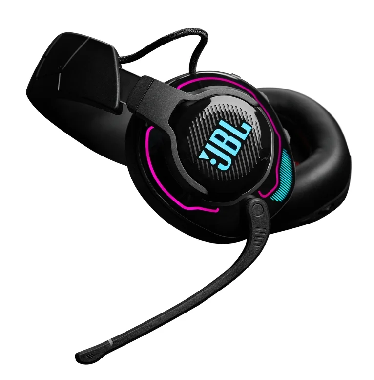 JBL QUANTUM 910 Wireless over-ear performance gaming headset with head tracking-enhanced, Active Noise Cancelling and Bluetooth