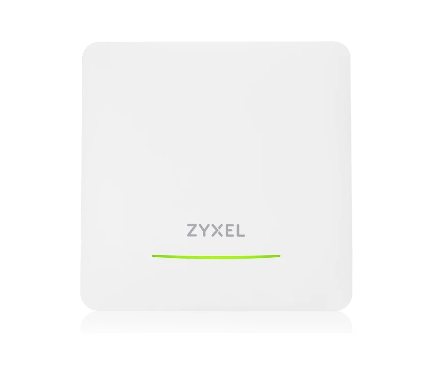 ZyXEL NWA90BEPRO, BE6500, (2.4GHz: 2x2:2, 5GHz or 6GHz: 2x2:2) MU-MIMO, Dual Radio 2.4 and 5 or 6GHz, 1 x 2.5G LAN Ports, PoE+ (802.3at), Standalone/Nebula Cloud Including Power Adapter