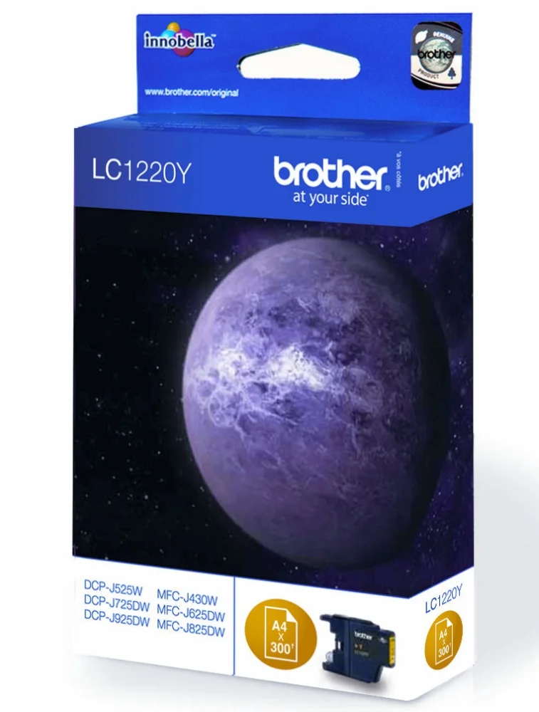 BROTHER LC1220Y ink yellow 300 pages