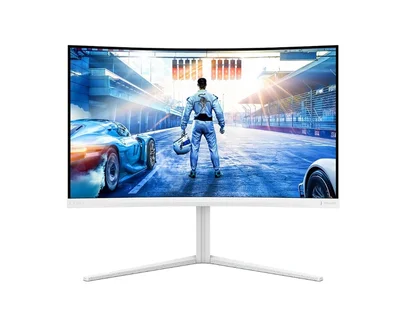Монитор Philips 32M2C5501/00 32" извит VA QHD 180Hz HDR10 Adaptive-Sync бял
