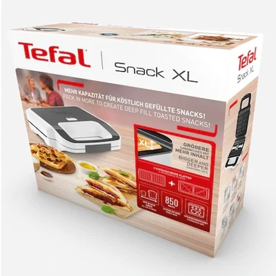 Tefal SW701110, MULTIPLATES SNACK XL, 850W, plates extra-deep, 2 plates (triagles sandw, waffles)