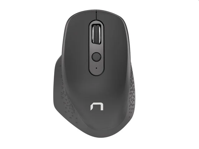 Безжична мишка Natec Falcon 3200 DPI, 2.4GHz + Bluetooth 5.0, оптична, черна