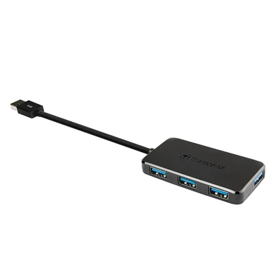 USB хъб Transcend – 4 порта, USB 3.1 Gen 1