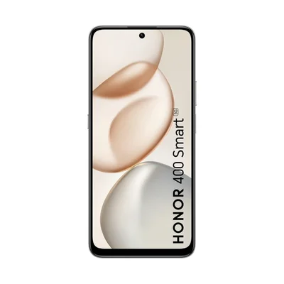 Honor 400 Smart Meteor Silver, Logan-N31F,5G,  6.77" TFT LCD, 1610x720, Qualcomm Snapdragon 6s Gen 3 (2x2.3GHz+6x2GHz), 4GB, 128GB, 50+2MP/5MP, 6500mAh, FPT, BT, USB Type-C, IP64, Android 15, MagicOS 9.0