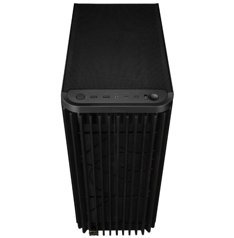 Кутия за компютър ASUS ProArt PA401 Wood TG Full Tower, черен