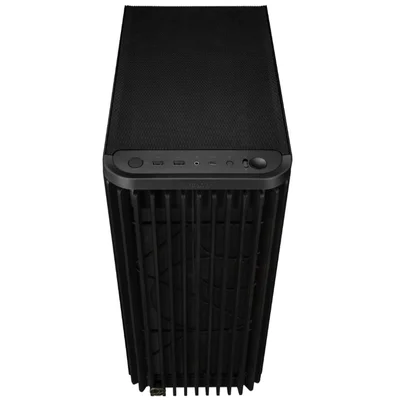 Кутия за компютър ASUS ProArt PA401 Wood TG Full Tower, черен