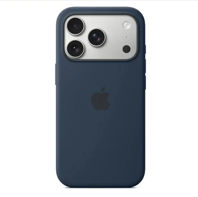 Apple iPhone 17 Pro Silicone Case with MagSafe – Midnight