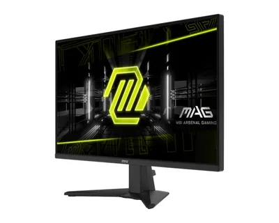 MSI MAG 275QF, 27", Rapid IPS, 0.5ms, 180Hz, AG, WQHD 2560x1440, Adaptive-Sync, AI Vision, CONSOLE MODE, LBL, Anti-Flicker, 100M:1, 300 nits, 1x DP(1.4), 2x HDMI 2.0b, Headphone-out, Tilt, VESA 100, Frameless, 9S6-3CE21M-022, Black, 3.95kg