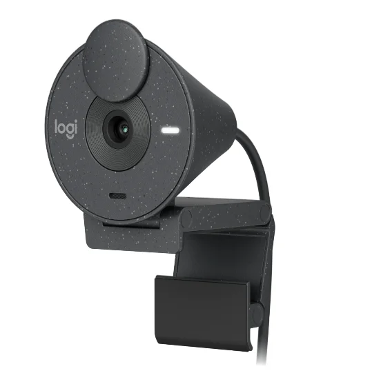 Уеб камера Logitech Brio 300 Full HD, Graphite, USB