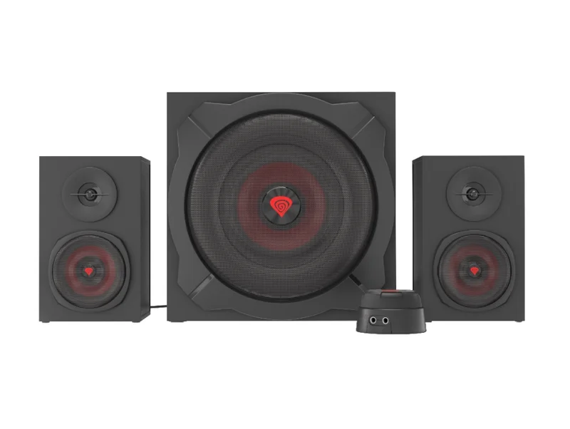 Genesis Speakers Helium 610BT 60W Rms 2.1 Black Wired Remote Control