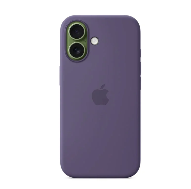 Калъф силиконов Apple iPhone 17 с MagSafe, Purple Fog