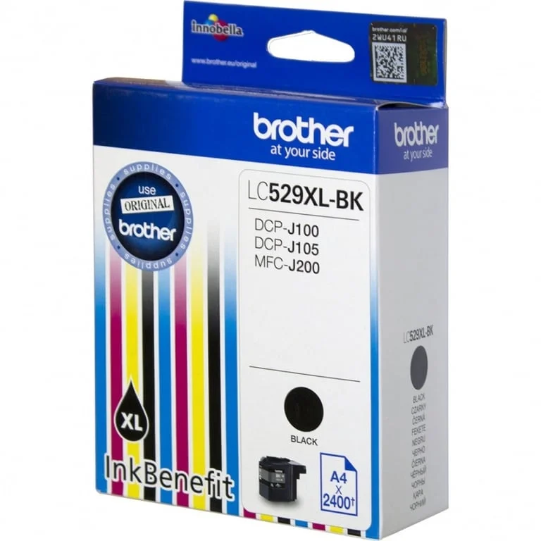 Мастило BROTHER LC529XLBK Black свръхвисок капацитет