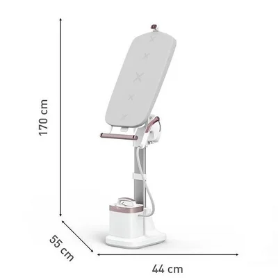 Tefal QT1811E0 IXEO Vision, All-in-One Ironing & Steaming Solution, Multi-Position Board, Powerful Steam, LED Vision