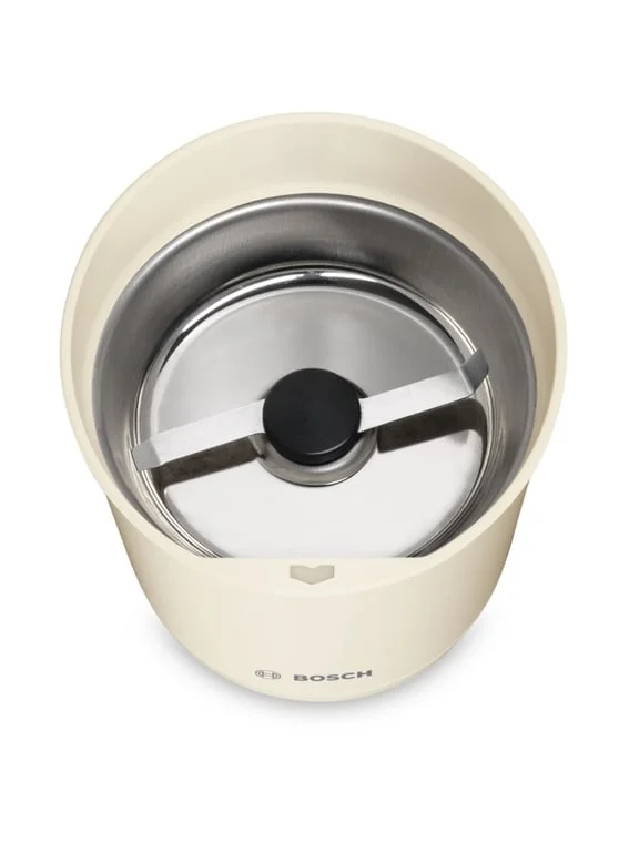 Bosch TSM6A017C, Coffee grinder, 180W, up to 75g coffee beans, Cream