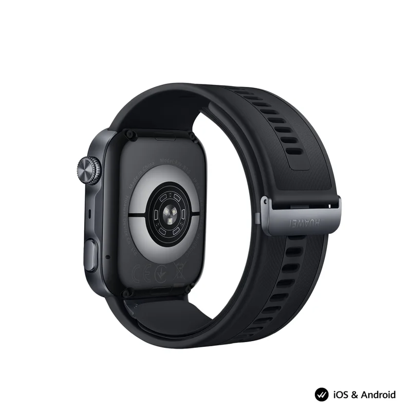 Смарт часовник HUAWEI Watch D3 Riva-B10, 1.92" AMOLED, черен + HUAWEI FreeBuds 7i Conch-T010, бели