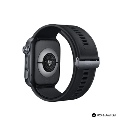 Смарт часовник HUAWEI Watch D3 Riva-B10, 1.92" AMOLED, черен + HUAWEI FreeBuds 7i Conch-T010, бели