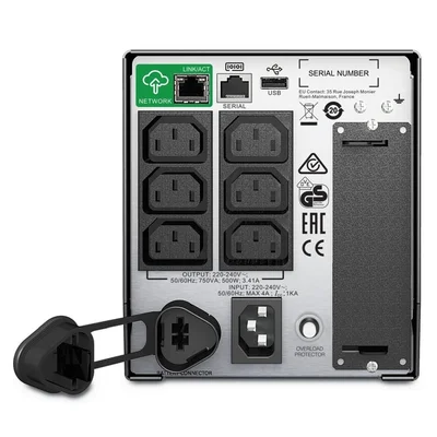 UPS APC Smart-UPS 750VA LCD 230V с SmartConnect