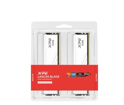 RAM памет ADATA LANCER BLADE RGB 48GB (2x24GB) DDR5 6000MHz CL36 Бял
