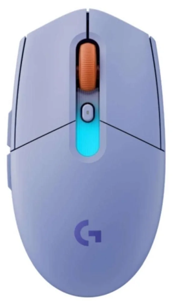 Logitech G305 X  Mouse, Superlight, LILAC-2.4GHZ-N/A-EER2-933-#933