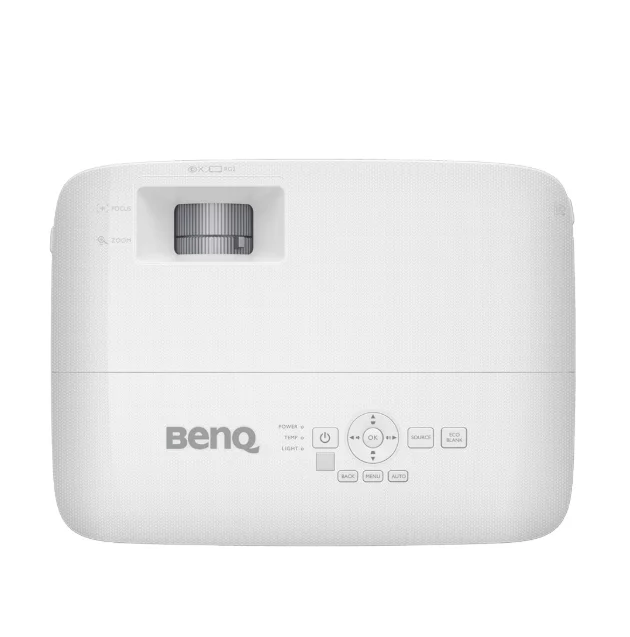 BenQ MW561 Business Projector, WXGA (1280x800), 20,000:1, 4000 ANSI lumens, Precision Glass, 1.1x, 3D, Auto Vertical Keystone, Anti-Dust Sensor, HDMI x2, VGA, VGA out, USB-A, 20W Speaker, Audio in/out, Lamp Life up to 15,000 hrs, 2.3kg, White