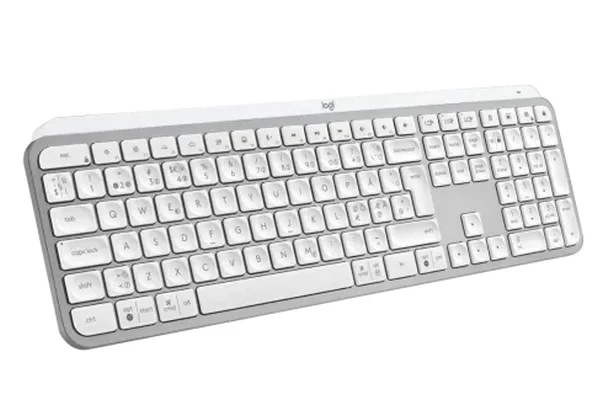 LOGITECH MX Keys S Bluetooth Illuminated Keyboard - PALE GREY - US INT'L