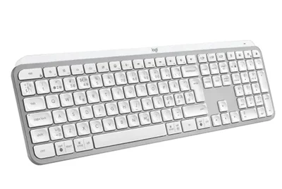 LOGITECH MX Keys S Bluetooth Illuminated Keyboard - PALE GREY - US INT'L
