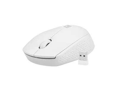 Безжична мишка Natec Stork 1600 DPI, бяла