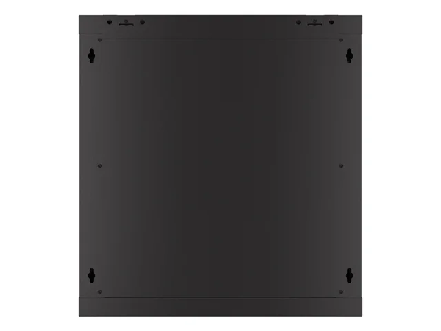 Lanberg rack cabinet 19" wall-mount 12U/600x450 with perforated door black (flat pack)