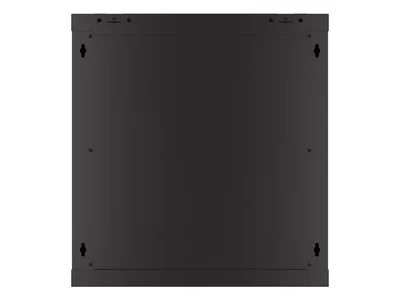 Lanberg rack cabinet 19" wall-mount 12U/600x450 with perforated door black (flat pack)