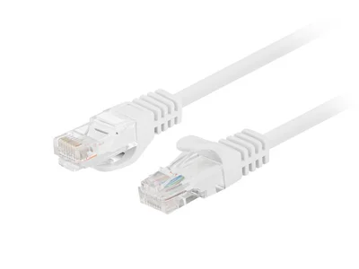 Lanberg patch cord CAT.5E UTP 1.5m Fluke Passed, white