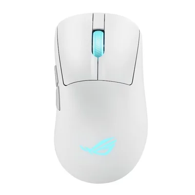 Геймърска мишка ASUS ROG Keris II Origin Wireless Moonlight White