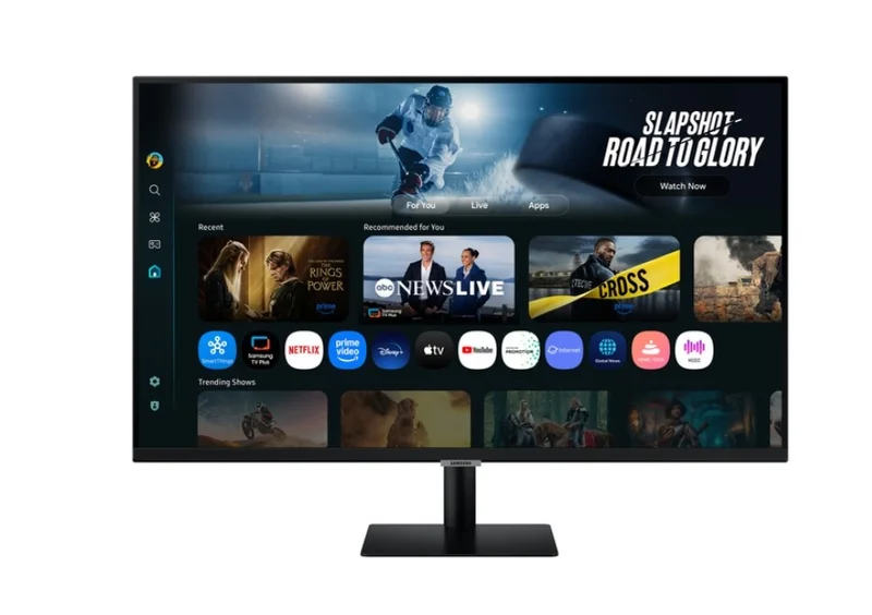 Samsung LS32FM700 32" VA LED, SMART 3840x2160  3xUSB 2.0, 2xHDMI 1.4, Wi-Fi 5, Bluetooth, Speakers, Black