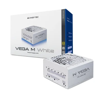 Захранващ блок Chieftec Vega 1000W ATX 3.1 Бял