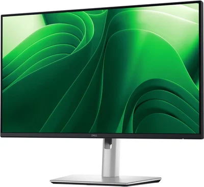 Монитор Dell P2425DE 23.8" WQHD IPS LED, 100Hz, 5ms, 99% sRGB, USB-C, HDMI, DisplayPort, RJ-45, регулируема стойка, Black/Grey