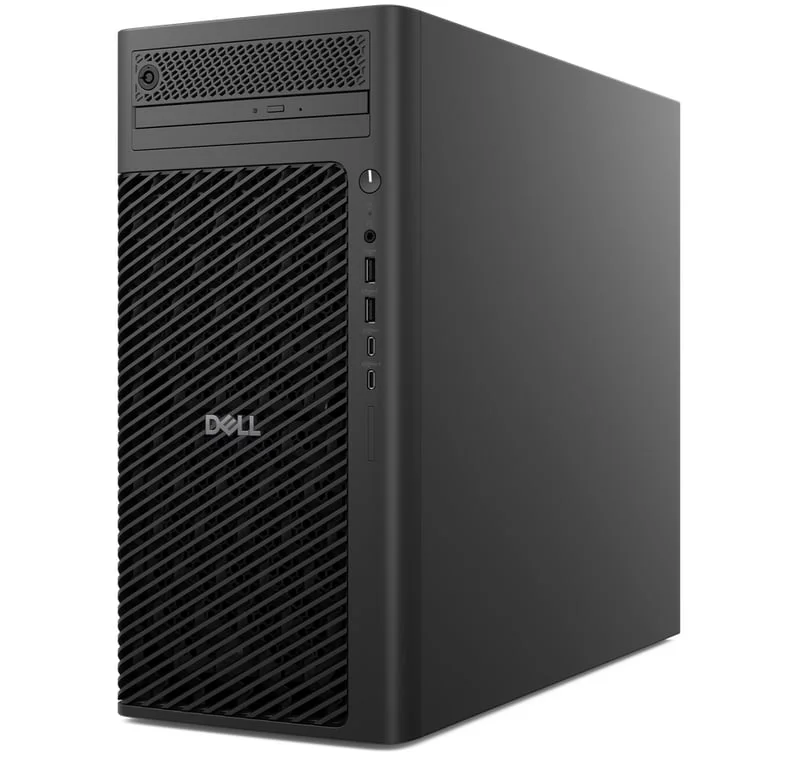 Работна станция Dell Pro Max Tower T2 FCT2250, Intel Core Ultra 7 265, 32GB RAM, 1TB SSD, NVIDIA A1000 8GB, Windows 11 Pro