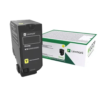 Lexmark 75B20Y0 CS728, CS/CX727 Yellow Return Programme 10K Toner Cartridge